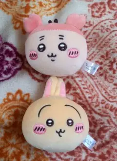 ちいかわ ぽよよんおかおボールマスコット うさぎ&カニちゃん