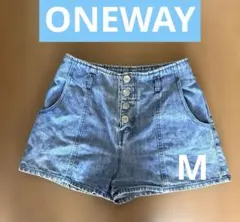 ONEWAY キュロットスカート　デニム　M