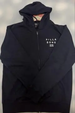BILLABONG ジップアップパーカー ネイビー XL、お得ですのサムネイル