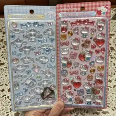 国内正規品　サンリオ　BONBON DROP ボンボンドロップ　シール2点セット
