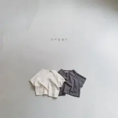 新品・未使用　韓国子供服　anggo　oreo　Tシャツ