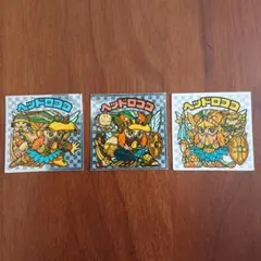 ビックリマン ヘッドロココ シールセット 32年以上前レア物