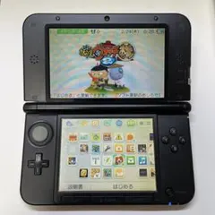 Nintendo 3DS LL レッド×ブラック 本体