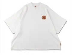 SEE SEE ロゴ刺繍 Tシャツ ホワイト