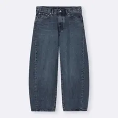 GU バレルレッグジーンズ 68BLUE 28インチのサムネイル