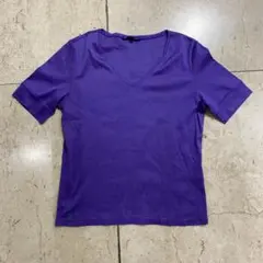 sh2944 Ralph Lauren Sport 紫 Vネック Tシャツ 5F