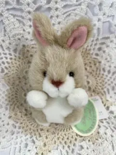 ジョイフルメイト 兎 うさぎ ぬいぐるみ キーホルダー 昭和レトロ