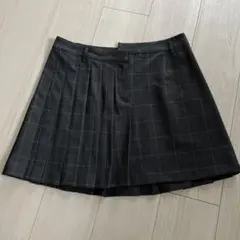【ZARA】ボックスプリーツミニスカート