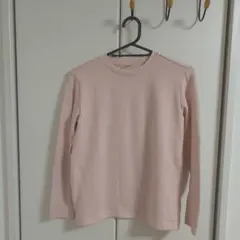 UNIQLO 長袖カットソー ピンク 150cm