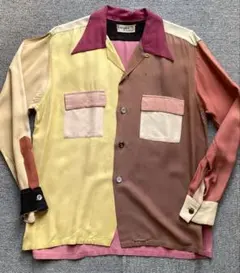 50s Lakeshire レーヨンギャバジンジャケット ギャバジャン ツートン 