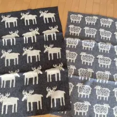 KLIPPAN クリッパン　ブランケット　2枚 トナカイ　羊　12/16まで