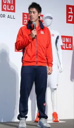 限定UNIQRO ユニクロ　錦織圭モデル　テックジャケット　L
