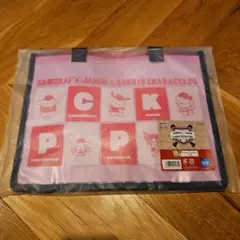 タイトーくじ　サムライジャパン サンリオ　B賞　クリアトートバッグ　侍ジャパン