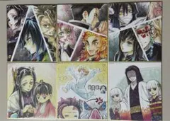 鬼滅の刃 柱合会議・蝶屋敷編 ランダム複製ミニ色紙