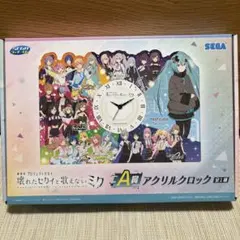 プロセカ セガラッキーくじ A賞 アクリルクロック 時計 - メルカリ