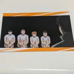 ハイキュー!! Happyくじ くじ ポストカード 日向 影山 西谷 田中