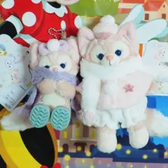 リーナベル ぬいぐるみスバッジ ダンシングスノーフレークス クリスマス2024