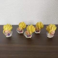 ドラゴンボール　超戦士フィギュア　孫悟飯　フィギュア　2種　5体セット