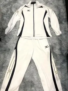 MIZUNO QUICKDRY PULS ジャージ/セットアップ 白/ホワイト