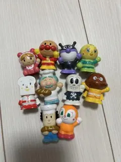アンパンマン フィギュア 10体セット指人形