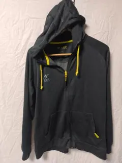AXF SPORTS ジップ パーカー ダークグレー メンズ L