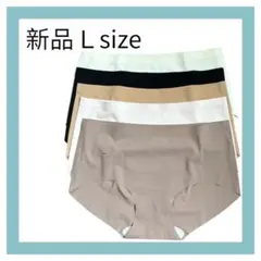 5枚組✨レディースショーツ シームレス 通気綿 パンツ 美尻 女性 下着 L
