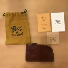 IL BISONTE ブラウンコインケース