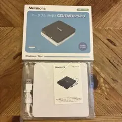 【新品】Nexmora LT-808 ポータブル 外付け CD/DVDドライブ