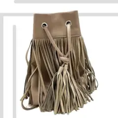 フリンジ ショルダーバッグ y2k フェイクレザー グランジ ウエスタン