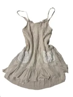 axesfemme 森ガール　キャミワンピ　フリル　レース　フェアリーグランジ