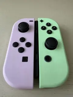 [動作良好][美品]Joy-Con パステルパープル/パステルグリーン 即日発送