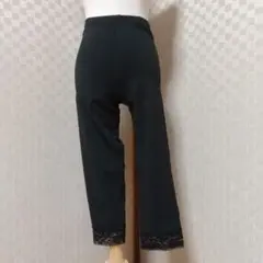 レギンス 七部丈 ブラック M