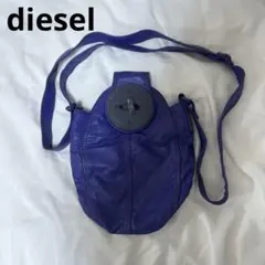 diesel 紫色 ショルダーバッグ