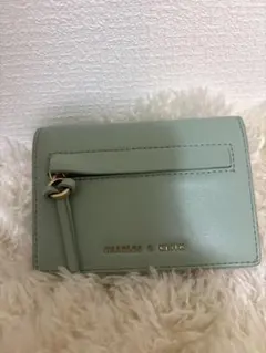 Charles & Keithチャールズ&キース ミントグリーン 二つ折り財布