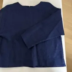 MACKINTOSH PHILOSOPHY 長袖 麻トップス ネイビー 38のサムネイル