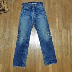 鬼ヒゲ★USA製★バレンシア★Levi's★赤耳 デニム★ビッグE★201XX