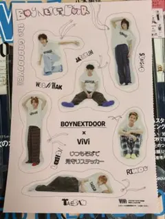 BOYNEXTDOOR ViVi 特別版 ステッカー