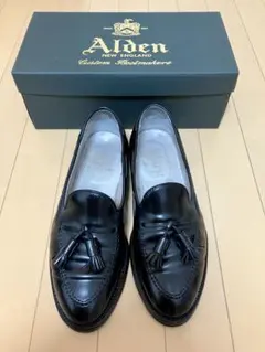 ⭐︎超人気モデル⭐︎ Alden ローファー NAVY US 7D 2025年最新】alden ローファー 7dの人気アイテム - メルカリ