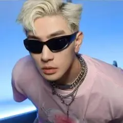 Y2K サングラス 黒 UVカット 韓国 ストリート モード系 男女兼用のサムネイル