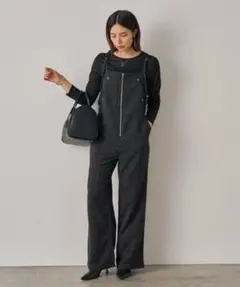 LOUNGEDRESS ラウンジドレス　デニムオールインワン　オーバーオール　S