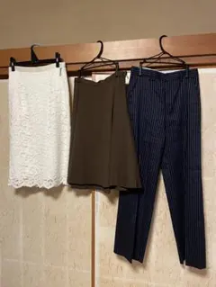 レディース春夏ボトム５点 まとめ売りINED martinique ROPE 等