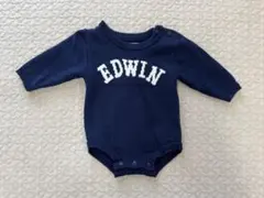 EDWIN ベビー ニット カバーオール ロンパースのサムネイル