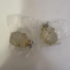 サンリオキャラクターズクリスタルめじるしアクセサリー　ポムポムプリン×2