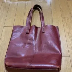 廃盤 MASTER&CO. マスターアンドコー レザークラッチバッグ 紙袋型