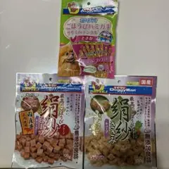 ドギーマン　ごほうびハミガキ・絹紗ビーフ・絹ささみ3袋セットのサムネイル
