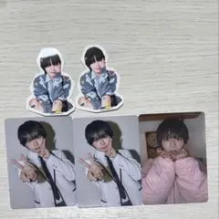 大西流星HARDWORK トレカ・ステッカーセット なにわ男子　ネバロマ　特典