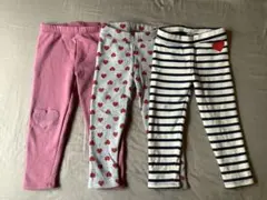 NEXT GAP ズボン ３着セット 裏起毛