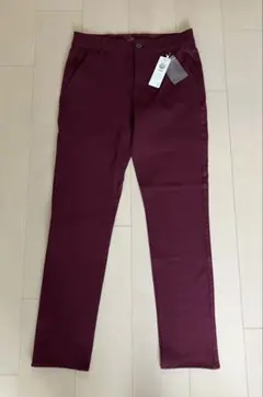 ikka イージーストレッチ ボルドー 新品のサムネイル
