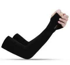 2セットUPF50+ UVカット冷感アームカバー 日焼け対策 接触冷感 ロング