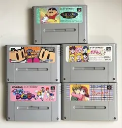 スーファミ ソフト 5本セット　セーラームーン ボンバーマン ママレードボーイ他